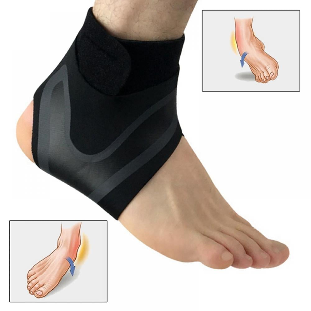 Ankle Brace,Ankle Support with Adjustable Wrap, Breathable Compression Brace for Arthritis, Pain Relief, Sprains, Sports Injuries and Recovery