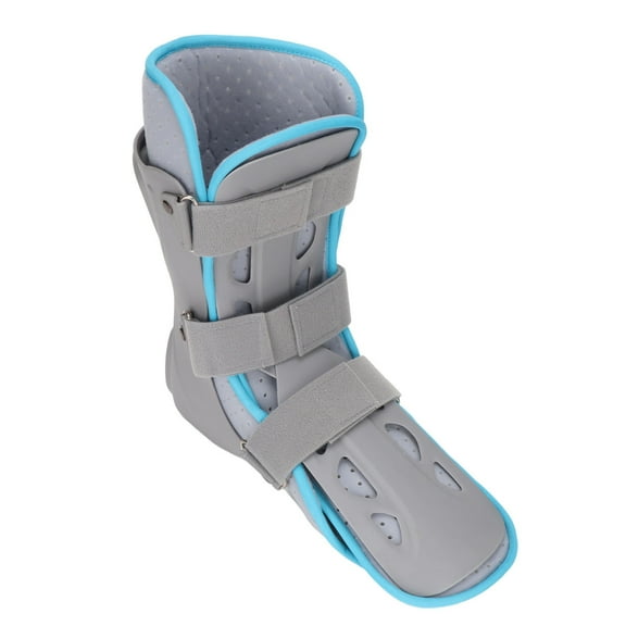 Ankle Brace Breathable Tightness Adjustable Fracture Recovery Foot Ankle Fixing Splint With Baffle Foot Adjustable Tightness Porous Ventilation Design Excellent Pvc Material