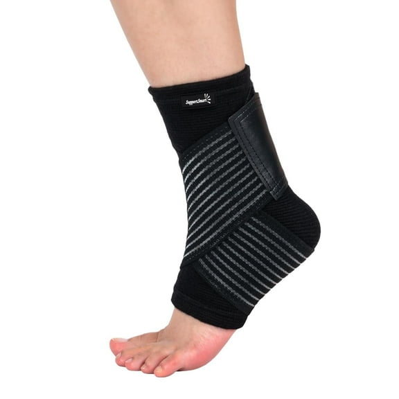 Ankle Brace Compression Sleeve for Sprained Ankle, Heel Support for Plantar Fasciitis Relief Achilles