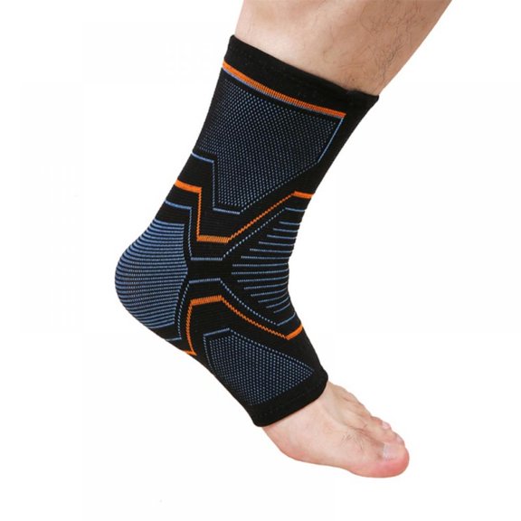 Ankle Brace Compression Support Sleeve for Injury Recovery, Joint Pain and More. Achilles Tendon Support, Plantar Fasciitis Foot Socks with Arch Support, Eases Swelling 1pc