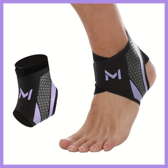 Ankle Brace Compression Support Stabilizer Lace-Up Sports Basketball Sprain Recovery Men Women Adjustable Foot Ankle Orthopedic Grade Tendonitis Protection