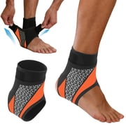 Ankle Brace & Elastic Supports for Men & Women, Ankle Support Ankle Compression Sleeve, Plantar Fasciitis Relief Achilles Tendonitis Brace