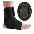 thumbnail image 1 of Ankle Brace Lace Up Compression Strap - Elastic Support & Adjustable Stabilizers Support Guard Protector Sports Safety for Sprained Foot, Tendonitis, Basketball, Volleyball, Soccer, Running, Sports, 1 of 9