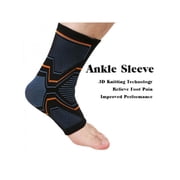 Ankle Brace Men and Women Compression Support,Sprained Ankles for Jogging Running,Elastic Slim Fit for Runners Foot and Ankle Stabilizer,Plantar Fasciitisstic Walk Support