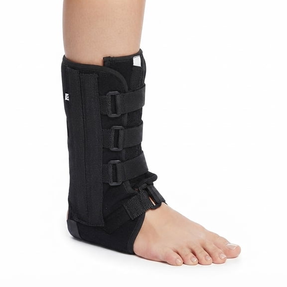 Ankle Brace and Orthopedic Immobilizer Splint with Side Support for Fracture and Ligament Recovery
