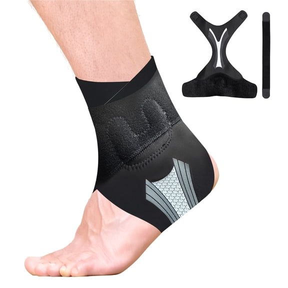 Ankle Brace for Men & Women, Compression Sprain & Breathable For Sports & Fitness