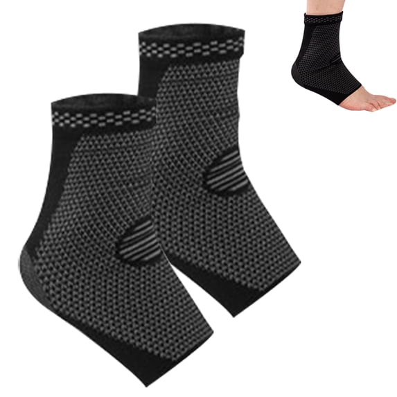 Ankle Brace - of Ankle Support Sleeve & Ankle Wrap - Compression Ankle Brace for Sprained Ankle