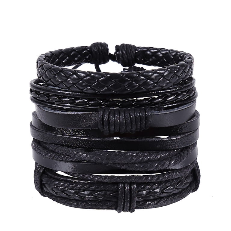 Ankle Bracelets For Women Hand-Woven Multi-Layer Vintage Jewelry