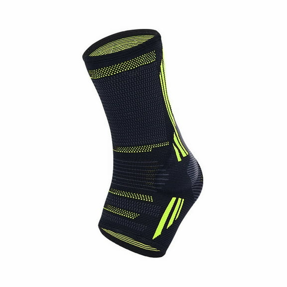 Ankle Compression Sleeve Silicone Gel Support Brace For Sprain Tendon Recovery Gear