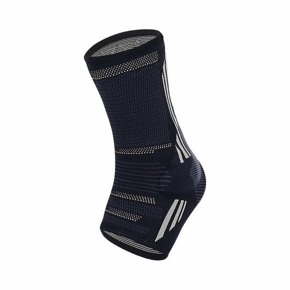 Ankle Compression Sleeve Silicone Gel Support Brace For Sprain Tendon Recovery Gear