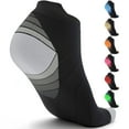 thumbnail image 1 of 1 2 3 6 Pairs Sport Compression Socks for Men & Women 15-20 mmHg - Running, Athletic, and Travel, 1 of 9