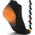 thumbnail image 1 of Ankle Compression Sock for Men and Women 2/3/6 Pairs, Low Cut Compression Running Sock with Ankle Support, 1 of 7