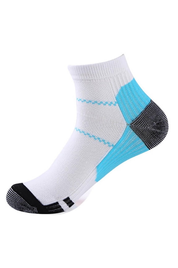 Ankle Compression Sock for Men and Women, Low Cut Compression Running Sport Sock with Ankle Support