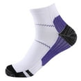 thumbnail image 1 of Ankle Compression Sock for Men and Women, Low Cut Compression Running Sport Sock with Ankle Support, 1 of 4