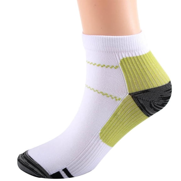Ankle Compression Sock for Men and Women, Low Cut Compression Running Sport Sock with Ankle Support