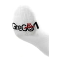 thumbnail image 1 of Ankle, Cushioned, Breathable Mesh, 6-pack, Helps Fight Stinky Feet, White, Compressed Rib Comfort Toe Seam, Heel Lip, Designed by a Pharmacist, Grego1, Socks For Men and Women (Unisex), 1 of 4