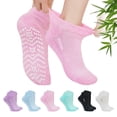thumbnail image 1 of Ankle Diabetic Socks for Men and Women, PUTUO Non-Slip Bamboo Viscose Socks, Super Soft Loose Breathable Grippy Socks for Women, Durable with Seamless Toe and Non-Binding Top, 6 Pairs, 1 of 7