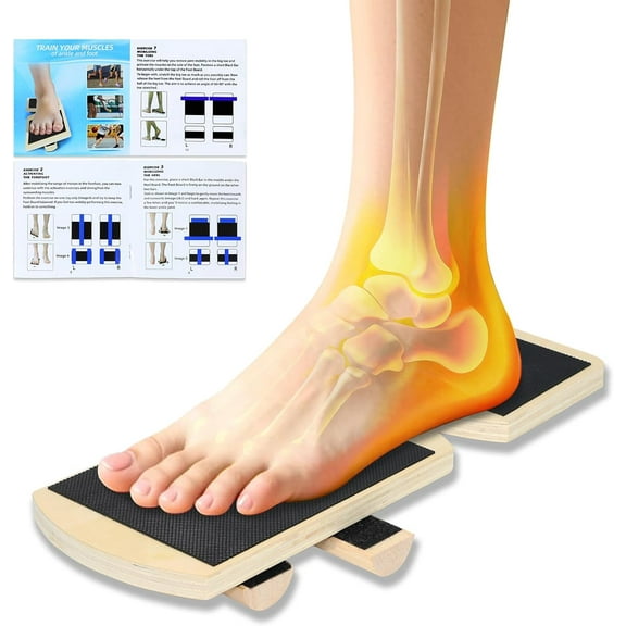 Ankle & Foot Strengthener Board for Plantar Fasciitis, Physical Therapy Rehab Balance Stability Trainer - Christmas Fitness Gifts for Men Women(XX)