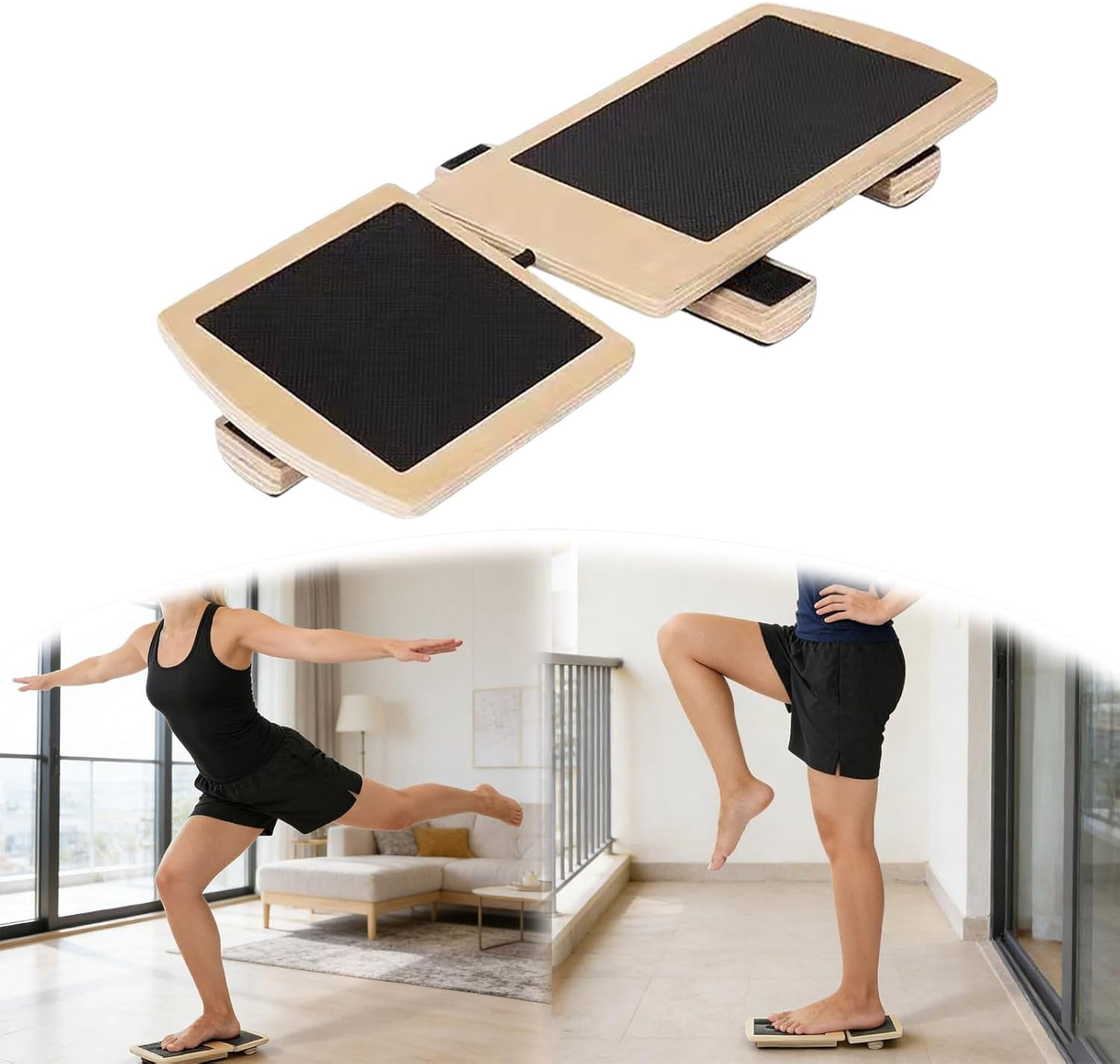 Ankle Foot Strengthener Exerciser, Non Slip Balance Board for Stability ...