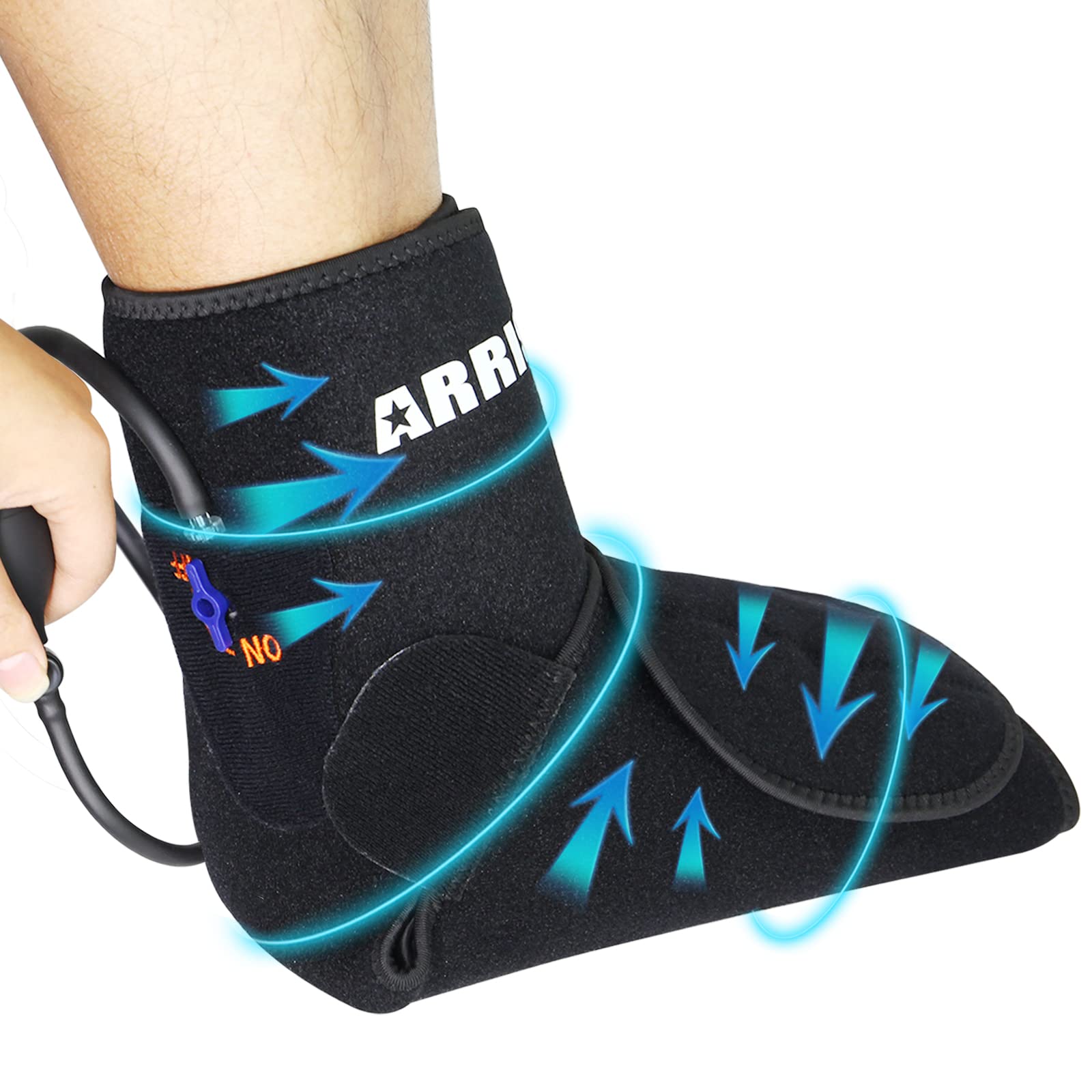 Ankle Ice Pack Wrap with Cold Compression Foot Ice Pack for Ankle