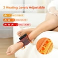 thumbnail image 1 of Ankle Massager for Pain Relief with Hot Compress Function Smart Timer, Touch Screen, Compact & Portable for All Ages Ankle Massage, 1 of 7