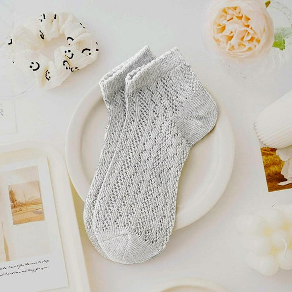 Ankle Net Socks For Women Summer Thin Breathable Mesh Socks For Girls No Show Low Cut Short Socks Female Socks Long Socks Compression Foot Socks Women Lightweight Socks Women Memo Socks Tough Land
