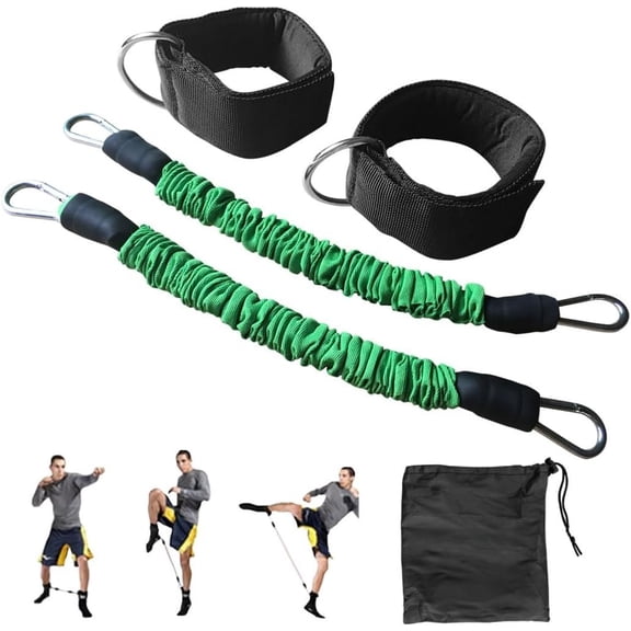 Ankle Resistance Speed and Agility Tool Ankle Resistance Bands for Football Basketball Taekwondo Yoga Boxing Soccer Kick Boxing Thai Punch Karate Running