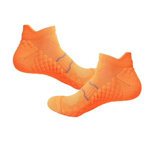 Ankle Running Cushioned Socks for Men & Women No Show Low Cut Athletic Sports Cotton Tab Socks