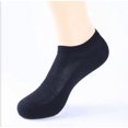 thumbnail image 1 of Ankle Socks 10 Pairs – No Show Thin Socks for Men Socks for Women Running Socks Invisible Trainer Socks 10 Pairs per Pack Sports Socks size 6-9 Black Mesh, 1 of 3