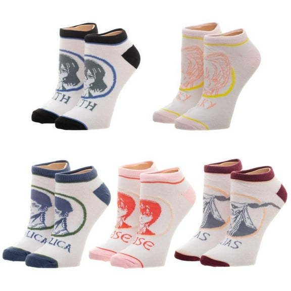 Ankle Socks - Ancient Magus Bride - JRs 5 Pair New Licensed xs6g87cru