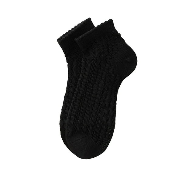 Ankle Socks - Ankle Net Socks for Women Summer Thin Breathable Mesh Socks for Girls no Show Low Cut Short Socks, Socks for Women,Color: Black Size: One Size