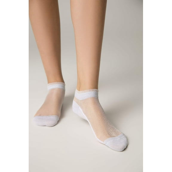 Ankle Socks Conte Active - 229 Transparent with Lurex