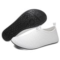 thumbnail image 1 of Ankle Socks Thin Soft Sole Water Socks Lightweight Outdoor Pool Footwear Compression Socks Men White A, 1 of 3