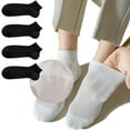 thumbnail image 1 of Ankle Socks Ultra Thin Breathable Mesh Dry Fit Low Cut Athletic Running Socks for Men Women 4-7 Pack, 1 of 8