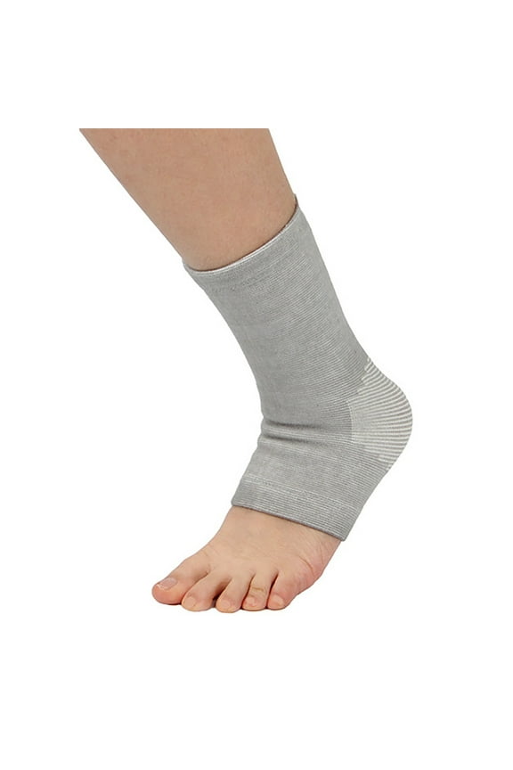 Ankle Socks - Warm Men's and Women's Foot Cover Sports Joint Ankle Sprain Cold Thickened Ankle Guard Heel, Socks for Women,Color: Grey Size: M