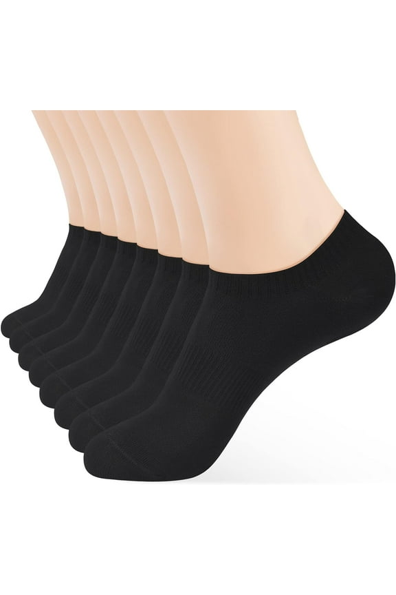 Ankle Socks Women's No Show Thin Athletic Running Low Cut Short Socks (5/8Pairs)