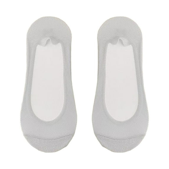 Ankle Socks - Women's Thin no Show Low Cut Liners Socks for Loafer Hidden Breathable non , Socks for Women,Color: Light Gray Size: One Size