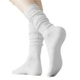 thumbnail image 1 of Ankle Socks - Women's and Winter Korean Three Cake Socks with Pearl Velvet In the Tube Women's Socks, Socks for Women,Color: White Size: One Size, 1 of 6