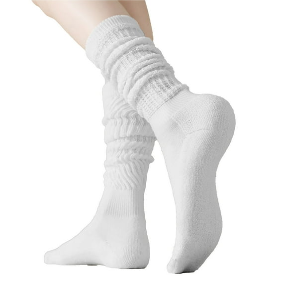 Ankle Socks - Women's and Winter Korean Three Cake Socks with Pearl Velvet In the Tube Women's Socks, Socks for Women,Color: White Size: One Size
