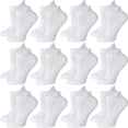 thumbnail image 1 of Ankle Socks Womens and Men Thin Athletic Running Low Cut No Show Socks With Heel Tab 6-10 Pairs, 1 of 5