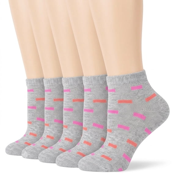 Ankle Socks for Men & Women, Striped Casual Socks, Retro Pattern Sports Socks, Breathable Comfortable Socks for Daily Wear, Shoe Size 7.5-9