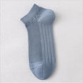 thumbnail image 1 of Ankle Socks for Mens- Ultra Thin Breathable Sport Socks - Athletic, Running, Low Cut Blue One Size, 1 of 5