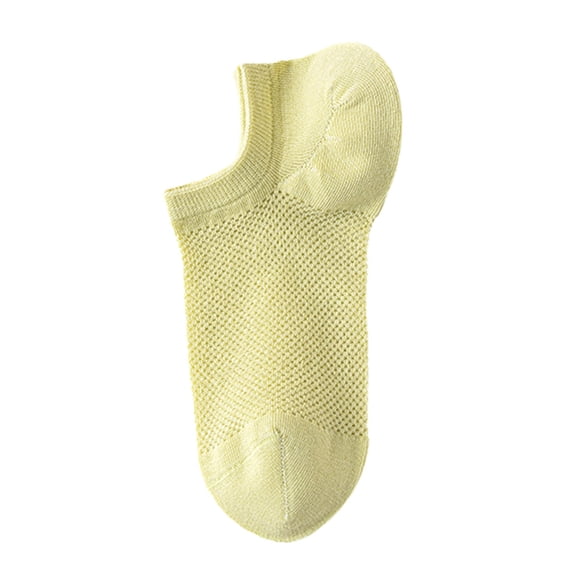Ankle Socks for Women Candy Colored Spring And Summer Boneless Boat Low Cut Socks for Flats