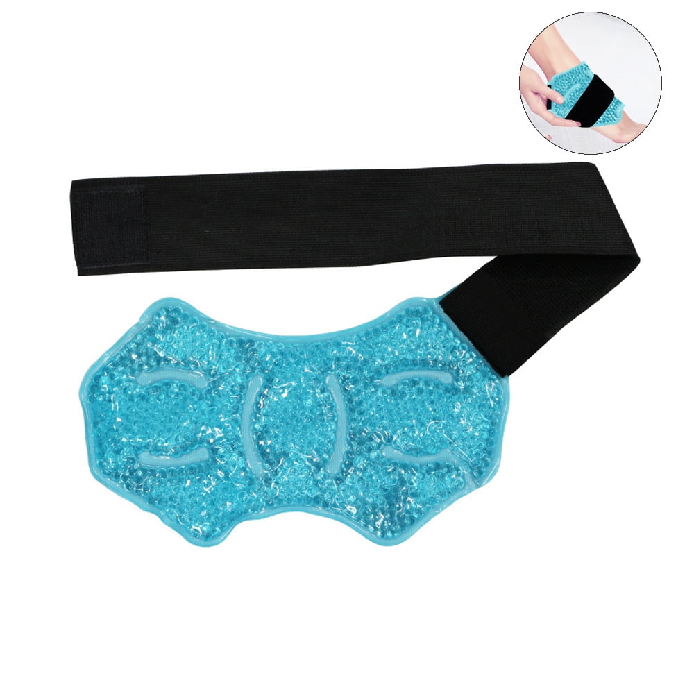 Ankle/Sport Foot Ice Therapy Wrap,Hot Cold Ice Gel Pack for Sprained