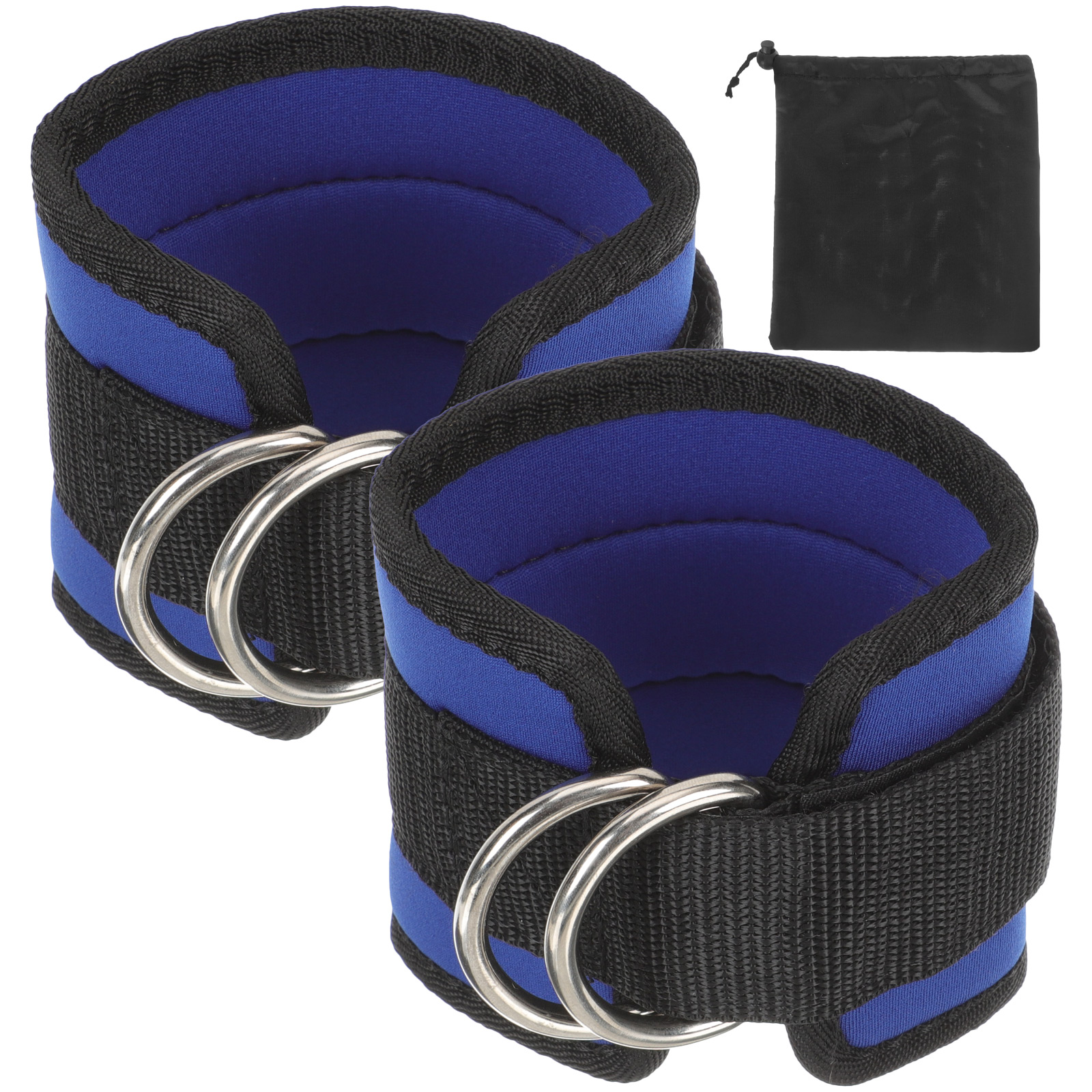 Ankle Strap Elastic Exercise Straps Leg Extension Attachment Workout for Cable Machine Nylon