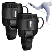 Ankle Straps for Cable Machine Woman, Balency Padded Ankle Strap for Cable Machine Kickback, Cable Ankle Attachment for Gym, Ankle Cuff, Kickback Ankle Strap for Glute Workout, Leg Extensions