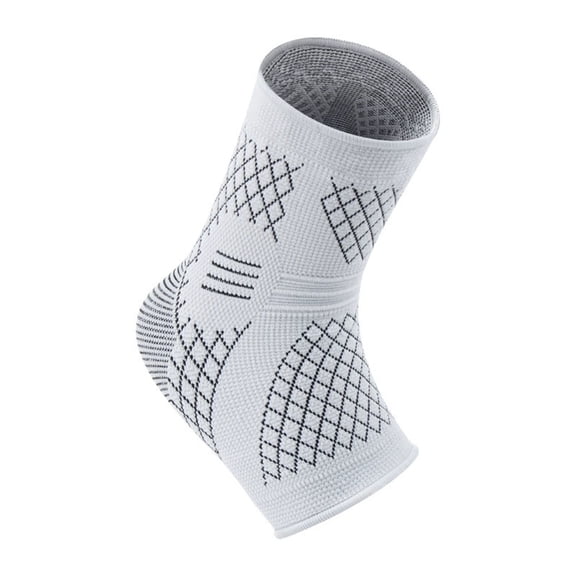 Ankle Support Brace Compression Sleeve Breathable Mesh for Sports Running Basketball Football Injury Prevention Recovery Protection Size B XL (43-45)