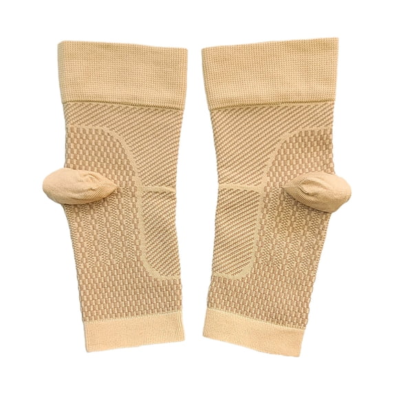 Ankle Support Brace Pressure Ankle Protector 45G/1.6Oz Pair, Non Sprain Support Sleeve Breathable Non Slip for Running Cycling Nylon+Spandex