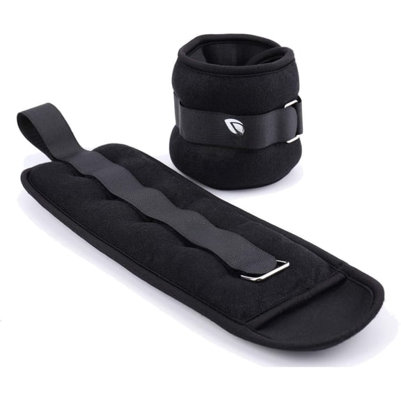 Ankle Weights, 1/2/3/4/6/8/10 LBS 1 Pair Wrist Arm Weights for Women, and Men, Comfortable and Soft, for Dancing, Running, Walking, Fitness, Workout, Physical