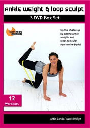 Ankle Weights and Loop Sclupt 3 DVD Set - Linda Wooldridge - Barlates Body Blitz